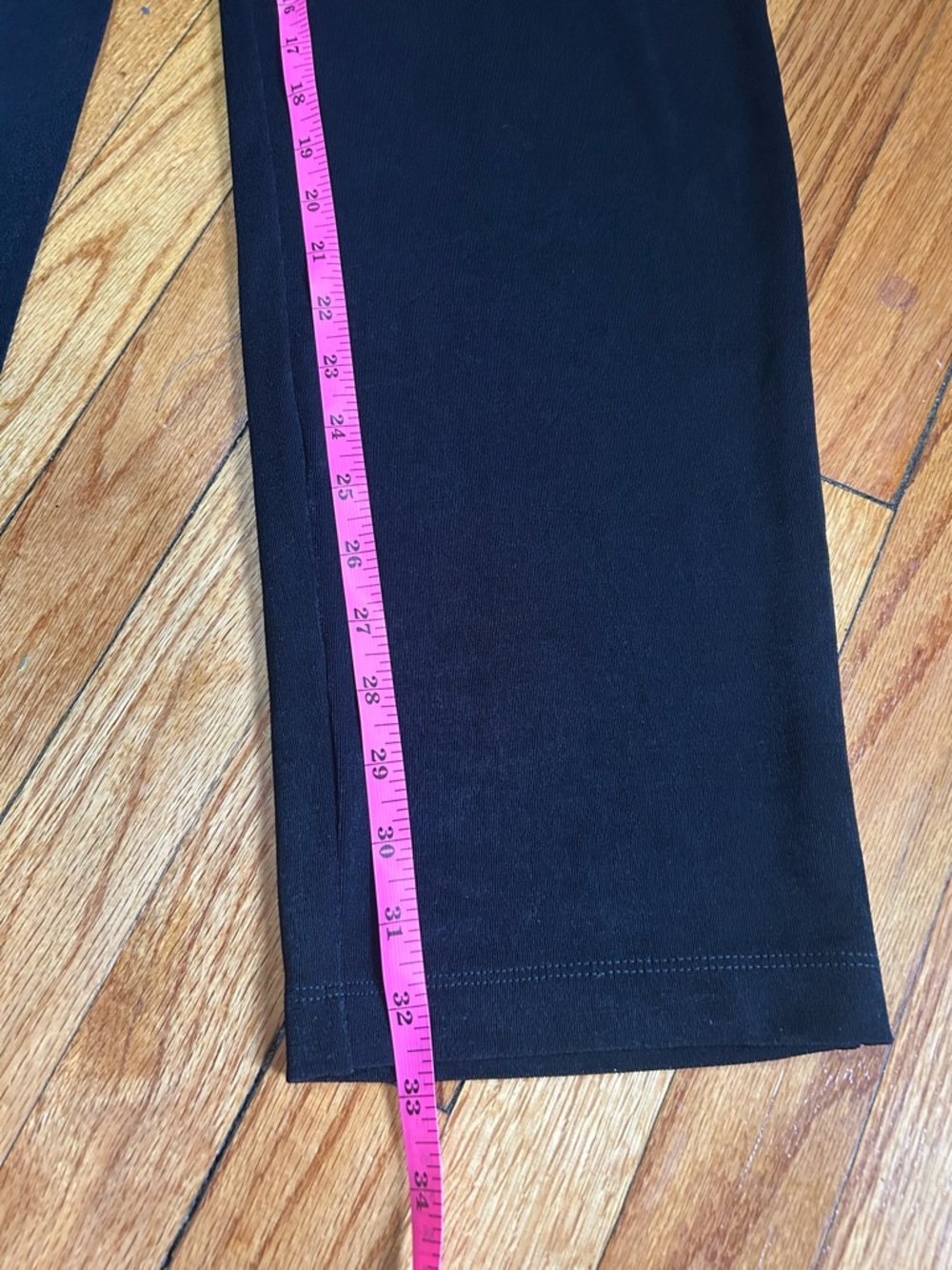 Chico’s Travelers Essential Slim Pants Slinky Knit Women L Tall Black - Picture 5 of 10